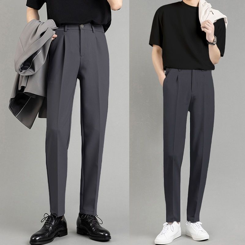 Set Áo Thun Ngắn Tay Và Quần Dài Thời Trang Mùa Hè Mới Cho Nam