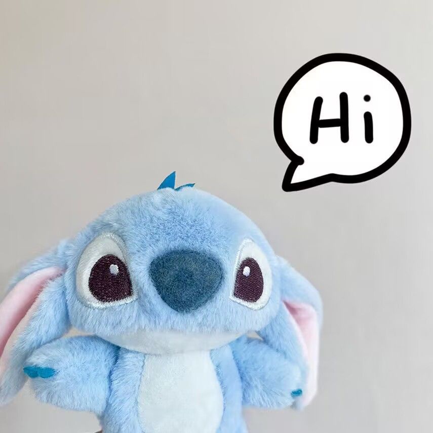 Móc Khóa Búp Bê Nhồi Bông Hình Stitch Dễ Thương