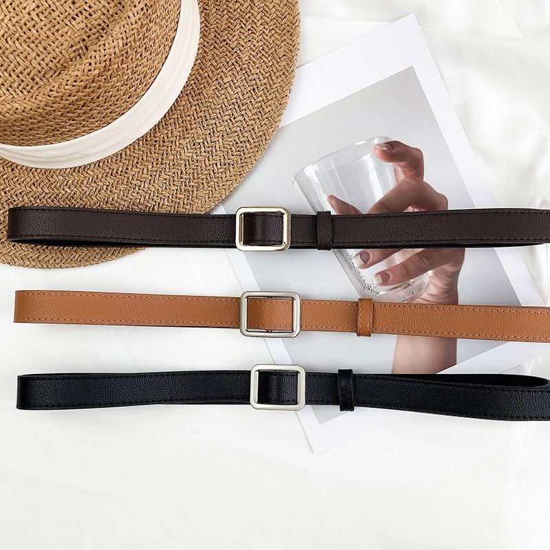 Thắt Lưng Không Xốp Kiểu retro Đơn Giản Thời Trang Mùa Hè Cho Nữ