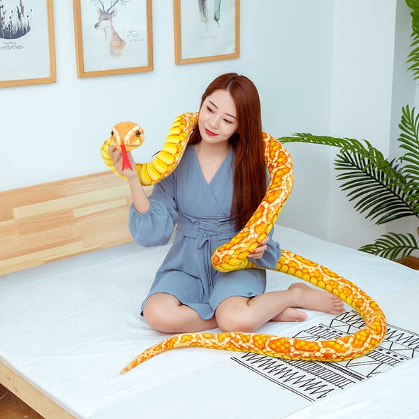 Thú Nhồi Bông Hình Con Rắn Sáng Tạo