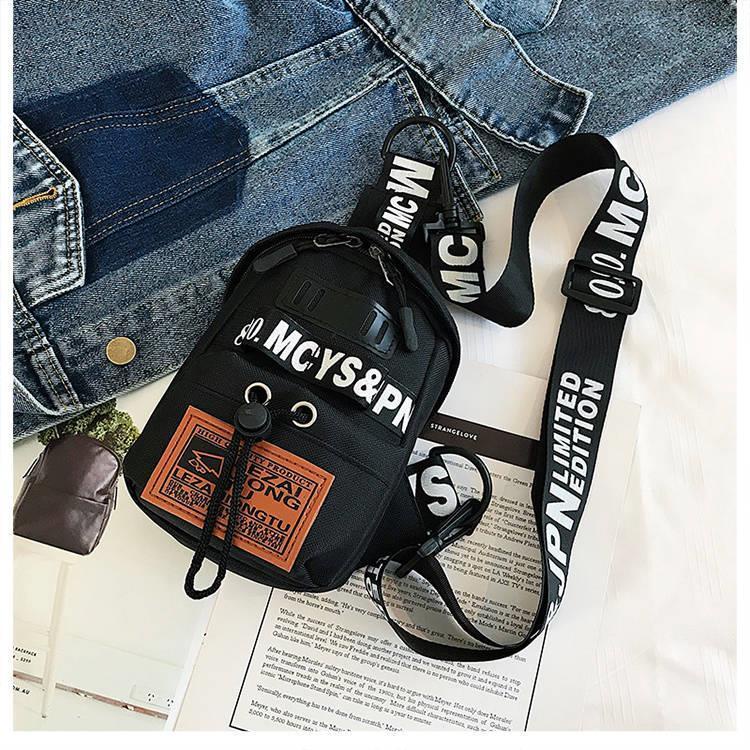 Túi Đeo Chéo Ngực Vải Oxford Nhỏ Gọn Nhẹ Đơn Giản Phiên Bản Hàn Quốc Mới