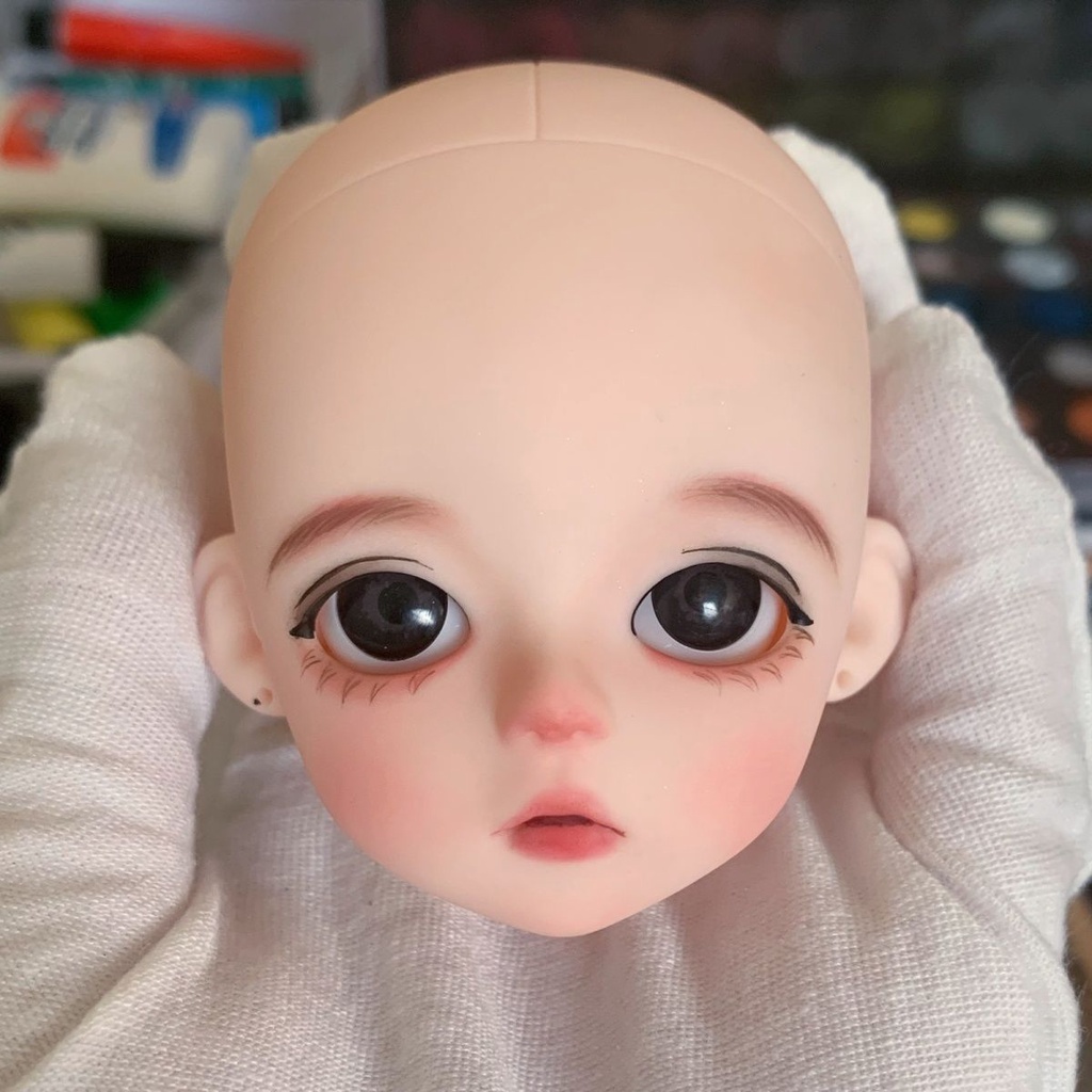 Đầu Búp Bê Trang Điểm bjd 6 Điểm Đầu Búp Bê bjd Bé Trai Trang Điểm Khớp Búp Bê Khớp Nối 4 Cánh Nguyên Chất bjd Phụ Kiện Trang Trí Đầu Bé Trai 4 Điểm 4.28 4.28