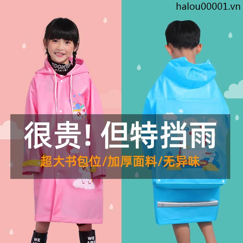 Jiletang Áo Mưa Họa Tiết Hoạt Hình Chống Mưa Dành Cho Học Sinh Tiểu Học Nam Nữ