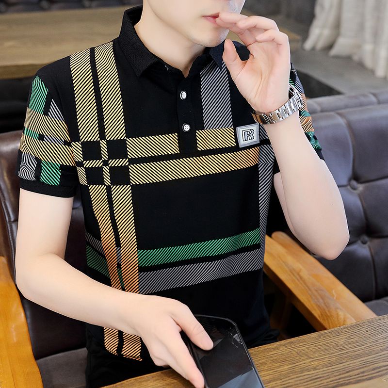 Áo Thun Polo Cotton Tay Ngắn Phong Cách Thời Trang Mùa Hè Mới Cho Nam Giới [20% Off]