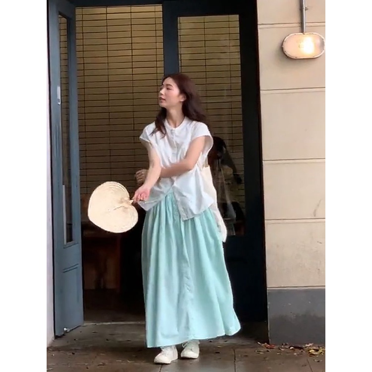 Set Áo Và Chân Váy Phong Cách Preppy Thời Trang Cho Nữ 6.6 Tuổi