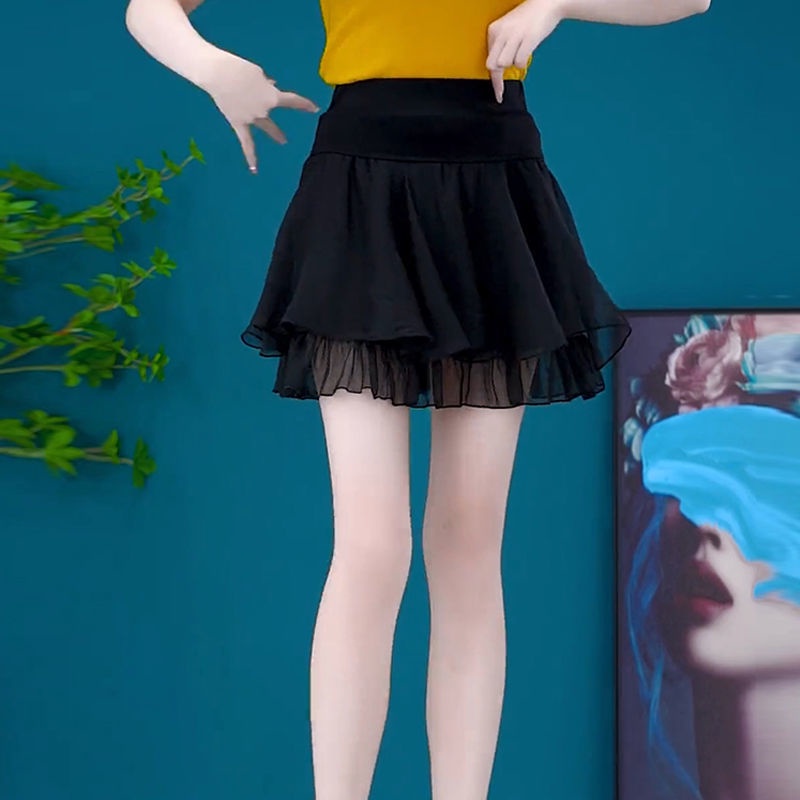 Hot Sale ~ Quần Short Chiffon Ống Rộng Lưng Cao Thời Trang Kiểu Mới Cho Nữ