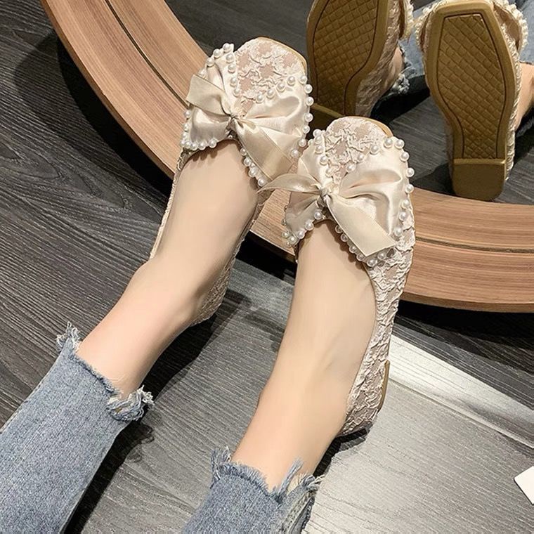 Giày Búp Bê Đế Mềm Thời Trang Xuân Hè Dành Cho Nữ