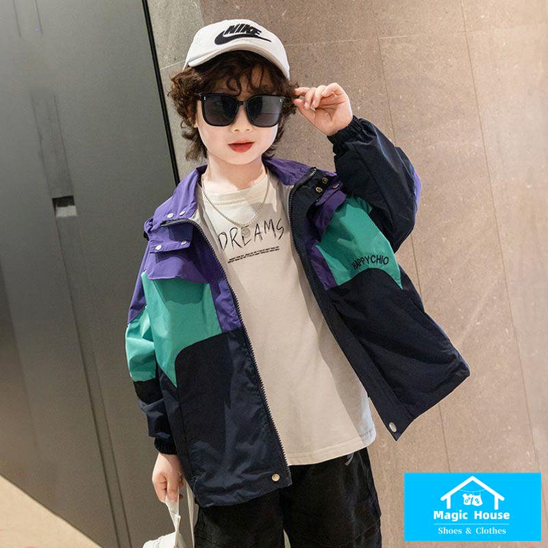 Áo Khoác Phong Cách Mới 2023 Cho Bé Trai