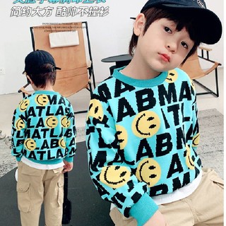 Hàng mới về áo sweater phong cách mới 2024 cho bé trai