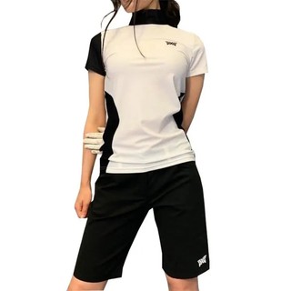 Quần áo golf phụ nữ breathable speed dry fit short sleeve t shirt polo shirtd x0866