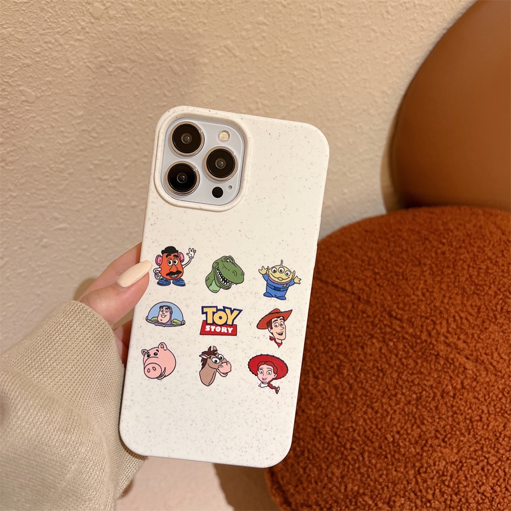 Ốp Điện Thoại TPU Dẻo Họa Tiết Hoạt Hình Toy Story Dễ Thương Chống Sốc Chống Rơi Cho iPhone 14 Pro Max 13 12 11