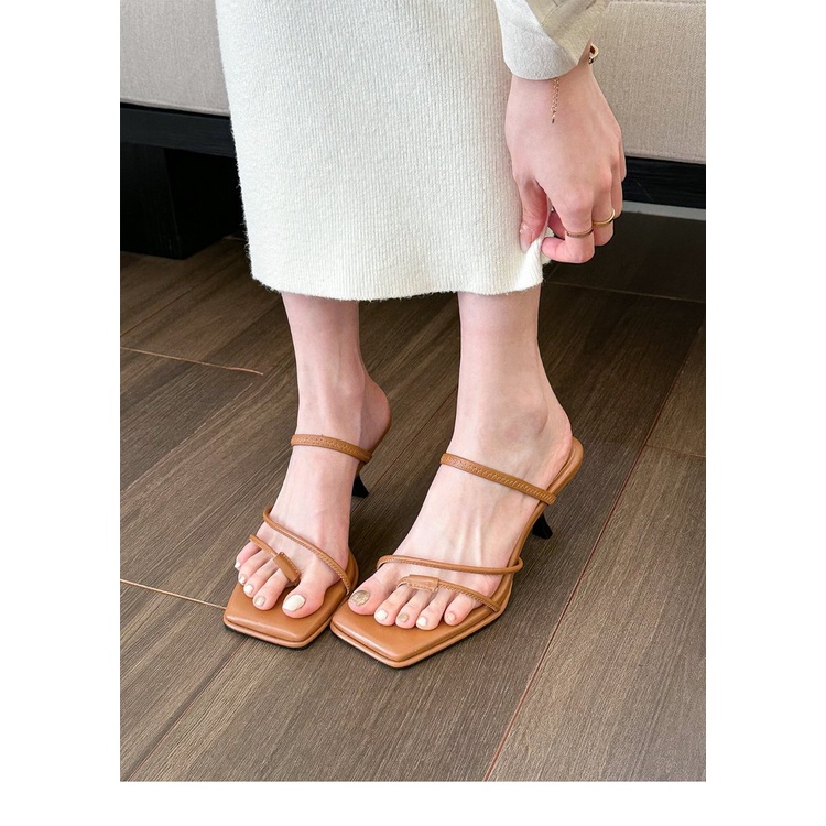 Sandal Cao Gót Hở Ngón Thiết Kế Xinh Xắn Thời Trang Dành Cho Nữ