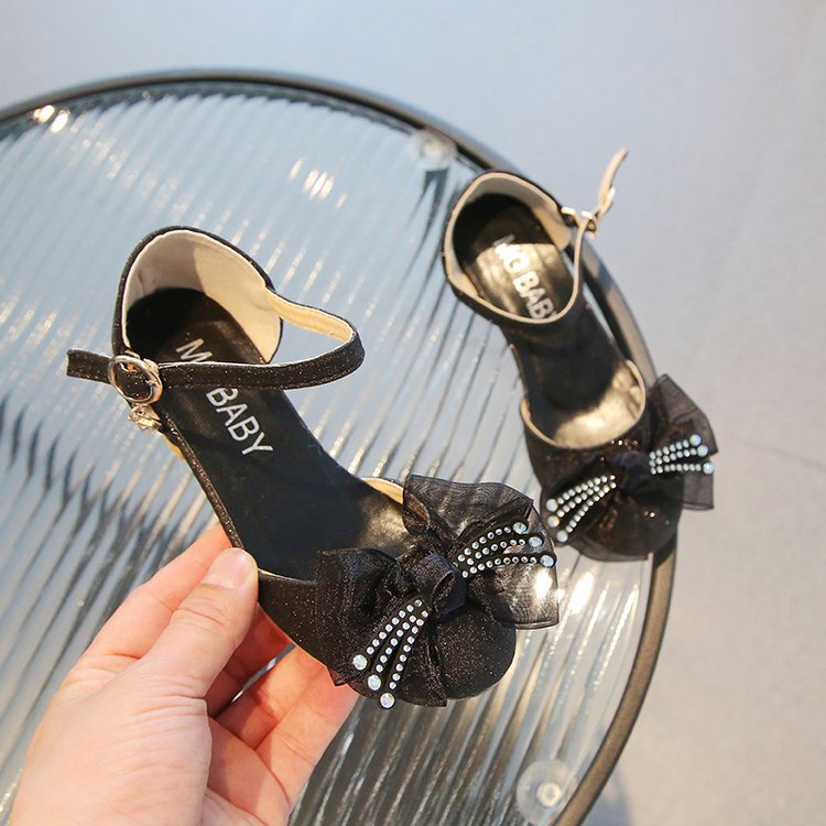 Xăng đan Gót Vừa Thiết Kế Đơn Giản Thoải Mái Thời Trang Mùa Hè Mới Cho Bé Gái