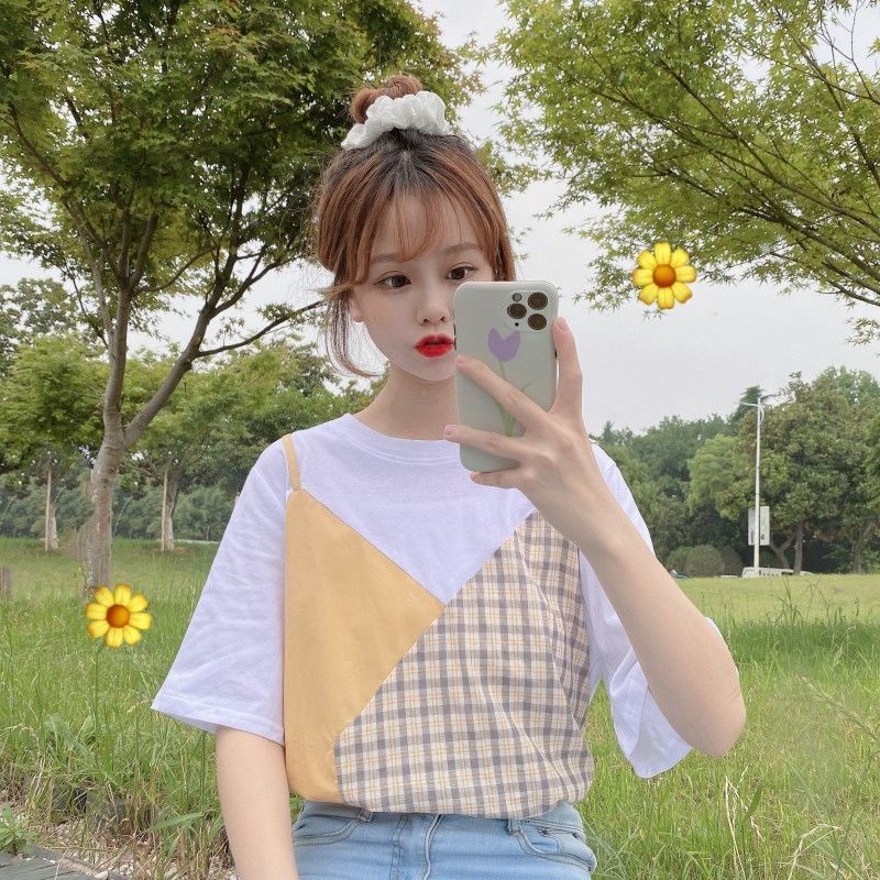 Áo Thun Cotton Tay Lỡ Thời Trang Mùa Hè Dành Cho Nữ