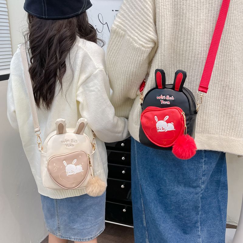Túi Đeo Chéo Hình Thỏ Dễ Thương Cho Bé Gái