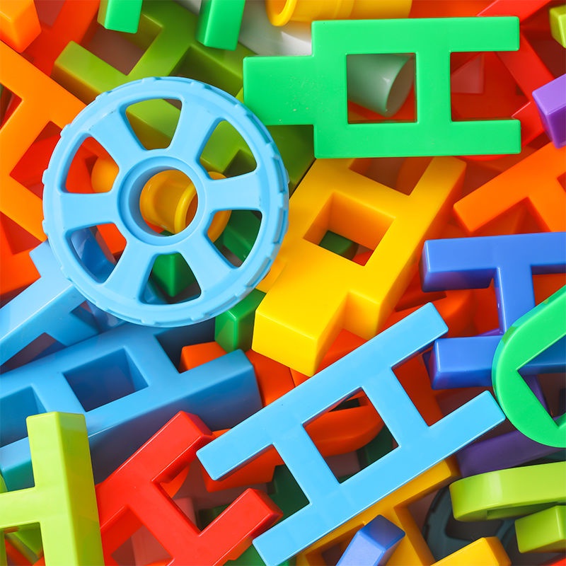 Bộ Đồ Chơi Lắp Ráp Bằng Nhựa Hình Chữ h Vui Nhộn Cho Bé