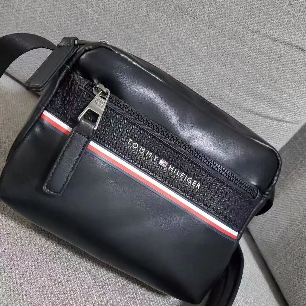 Túi Đeo Vai Tommy Thiết Kế Đơn Giản Thời Trang Cho Nam