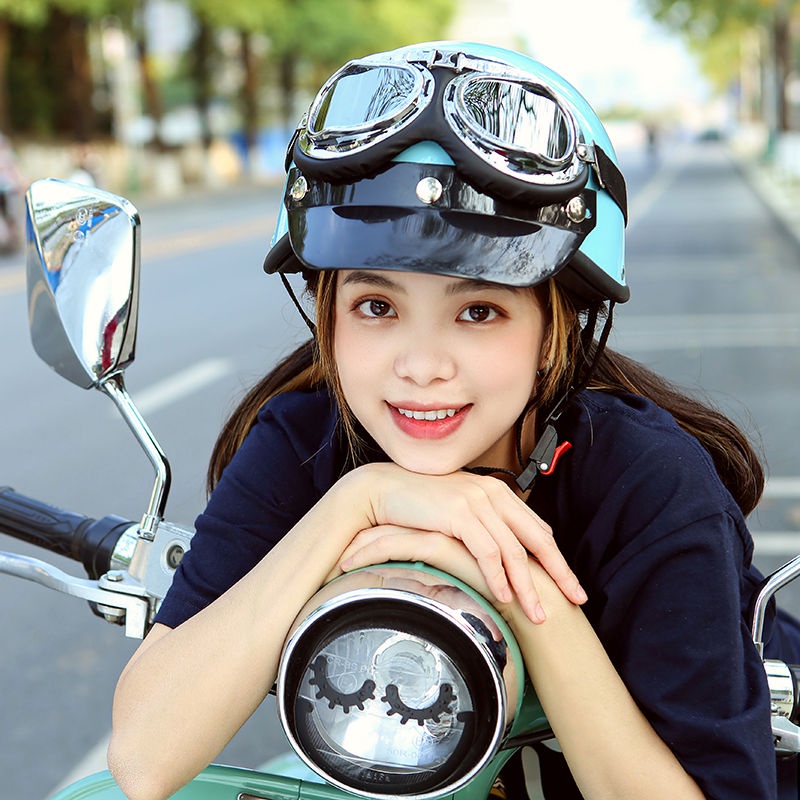 Mũ Bảo Hiểm Che Nắng Siêu Nhẹ Cứng Kiểu retro Thời Trang Mùa Hè Cho Nam Và Nữ