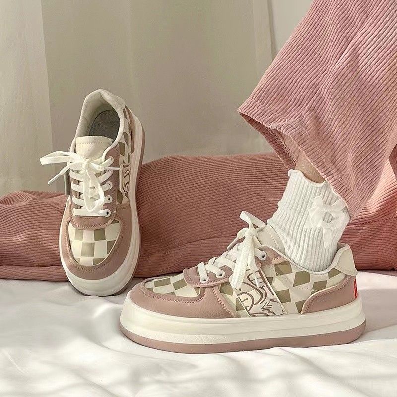 Giày Thể Thao Đế Dày Phong Cách Cổ Điển Thời Trang Xuân Thu Cho Nữ