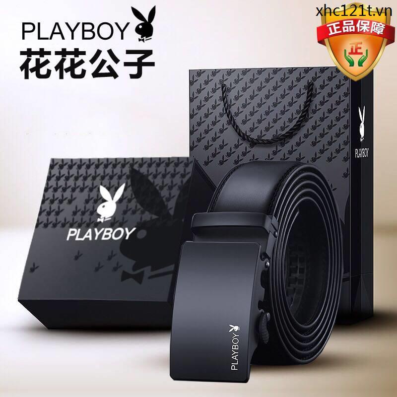 Dây Nịt Playboy Cài Khóa Tự Động Thời Trang Công Sở Dành Cho Nam Giới