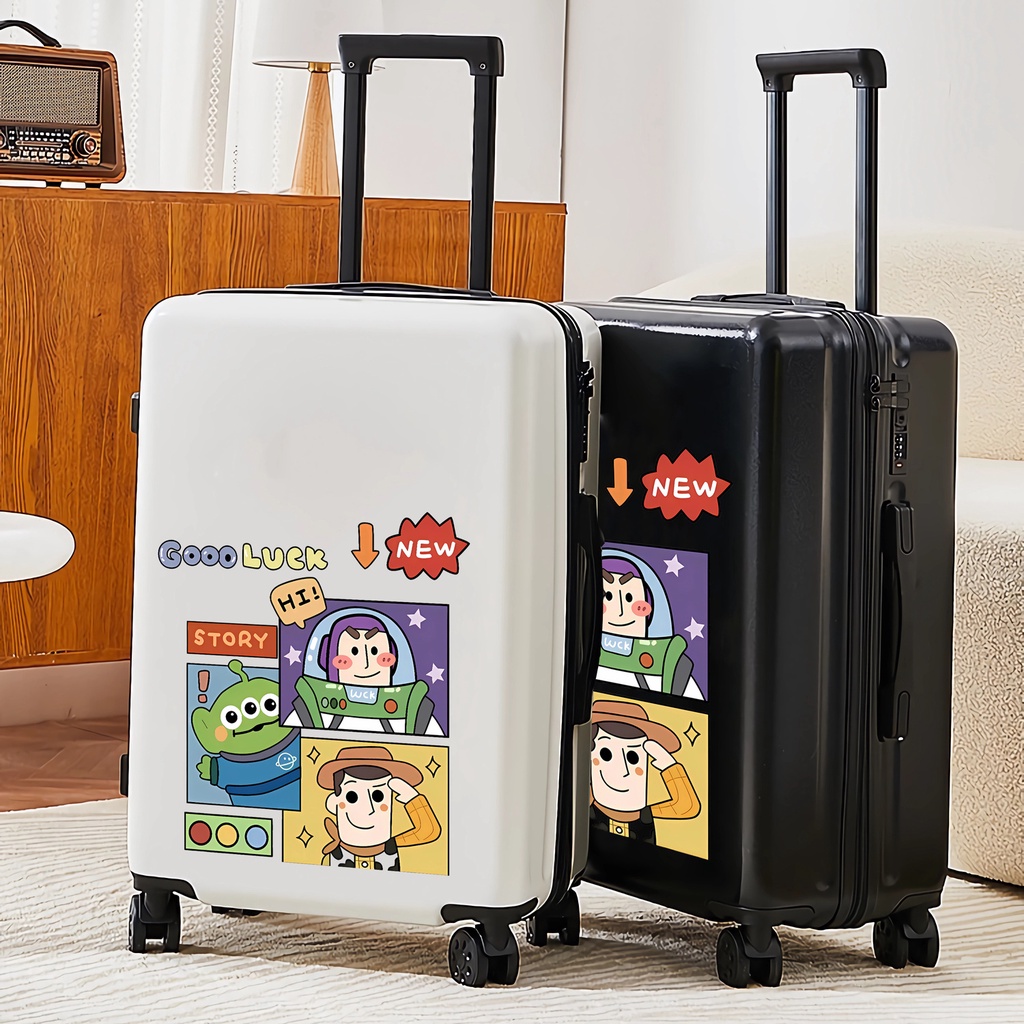 Vali nữ 20 inch hoạt hình hộp đựng xe đẩy nhỏ bền xách tay cho bé trai 24 inch