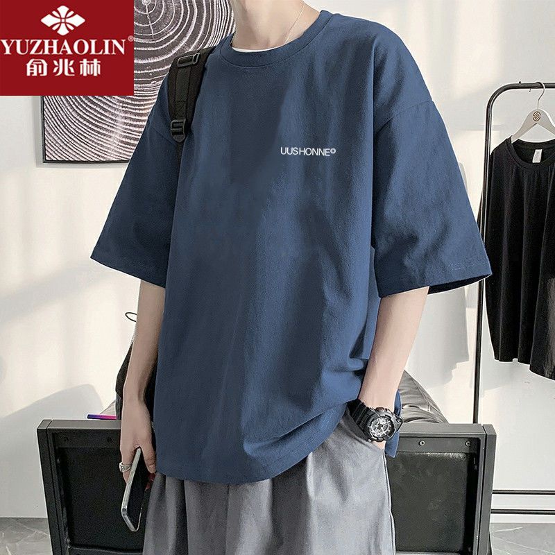 Áo Thun 40% Cotton Tay Ngắn Dáng Rộng Màu Sắc Thời Trang Mùa Hè Cho Nam Giới