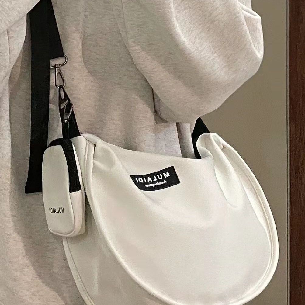 Túi Xách Canvas Sức Chứa Lớn Phong Cách Thể Thao Nhật Bản Cho Nữ