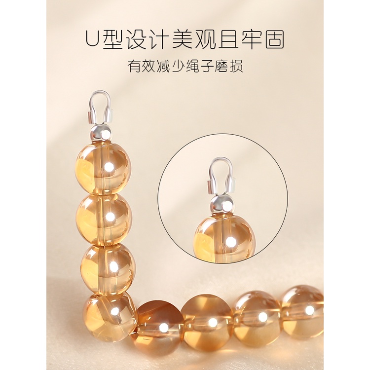 Khóa Cài Chữ U Mạ Vàng 18K 24H Dùng Làm Vòng Tay / Dây Chuyền diy