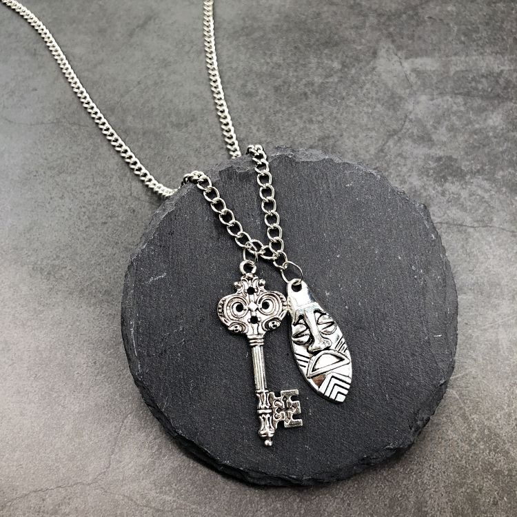 Vòng cổ Thép Titan Phong Cách Harajuku Âu Mỹ Cho Nam Và Nữ