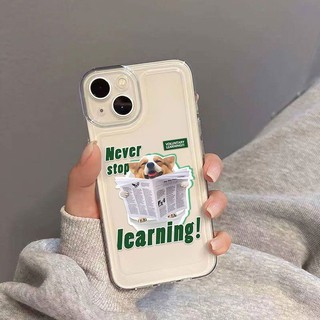 Ốp Điện Thoại tpu Mềm Trong Suốt Hình Cún Cho iphone 15 14 13 pro max12 11 xs xr x 8 7 6 plus mini se 2020