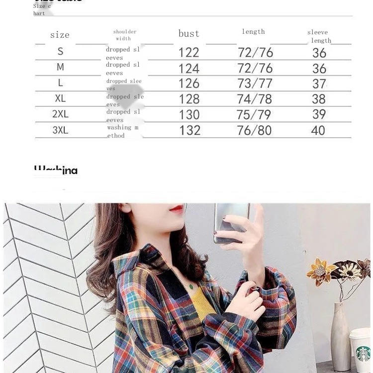 Áo Sơ Mi Tay Dài Dáng Rộng Họa Tiết Kẻ Sọc Phong Cách Hàn Quốc Cổ Điển Thời Trang Xuân Thu Mới 2023 Dành Cho Bạn Nữ