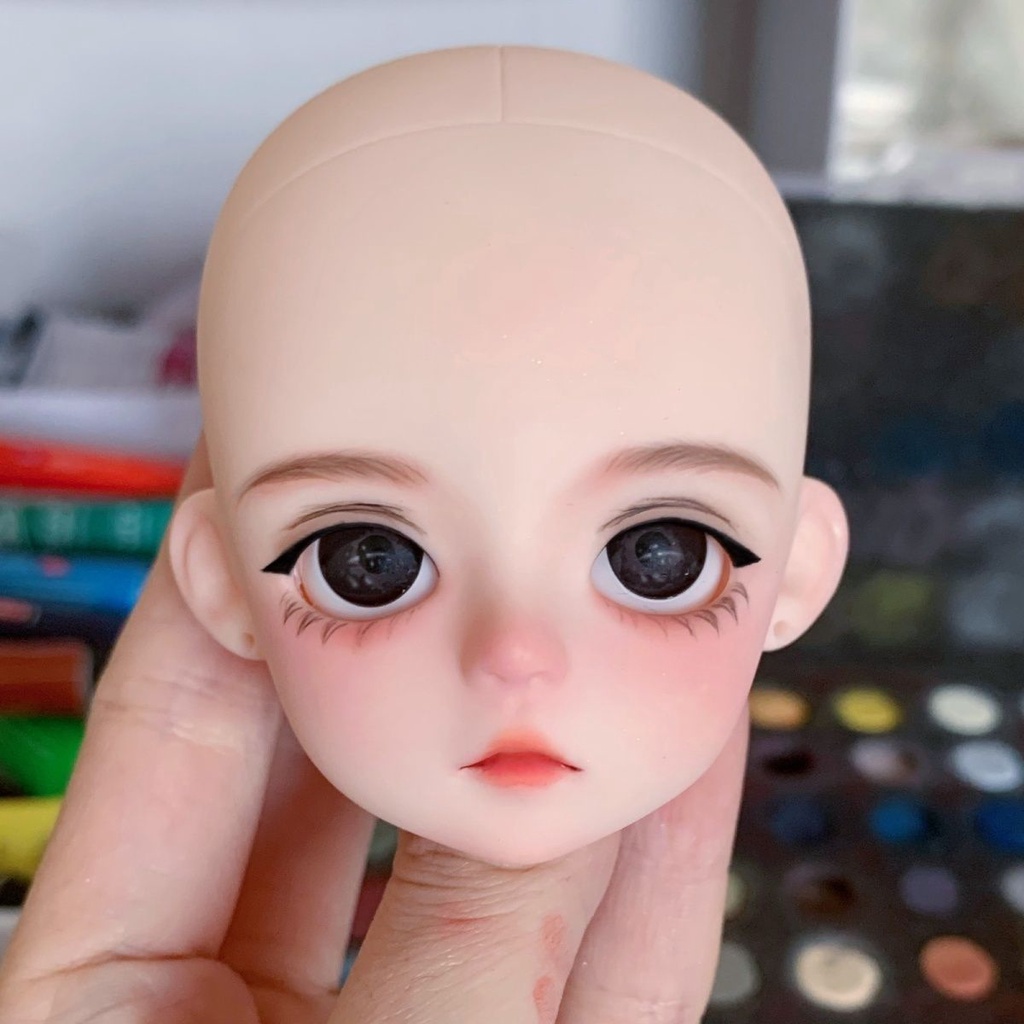 Đầu Búp Bê Trang Điểm bjd 6 Điểm Đầu Búp Bê bjd Bé Trai Trang Điểm Khớp Búp Bê Khớp Nối 4 Cánh Nguyên Chất bjd Phụ Kiện Trang Trí Đầu Bé Trai 4 Điểm 4.28 4.28