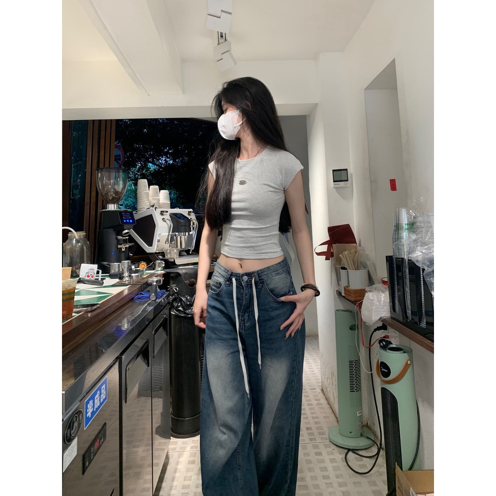 Áo Thun Ngắn Tay Trễ Vai Thời Trang Dành Cho Nữ