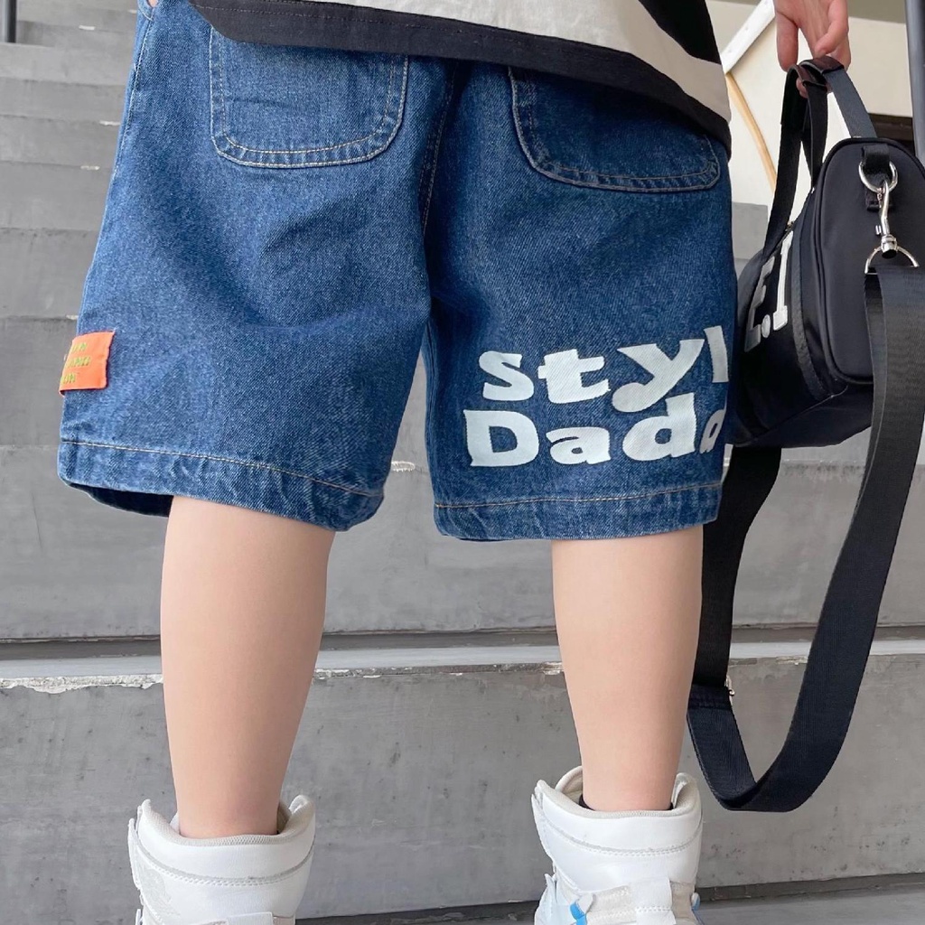 Hàng Mới Về Quần Short Denim Thời Trang Mới Cho Bé Trai 2023