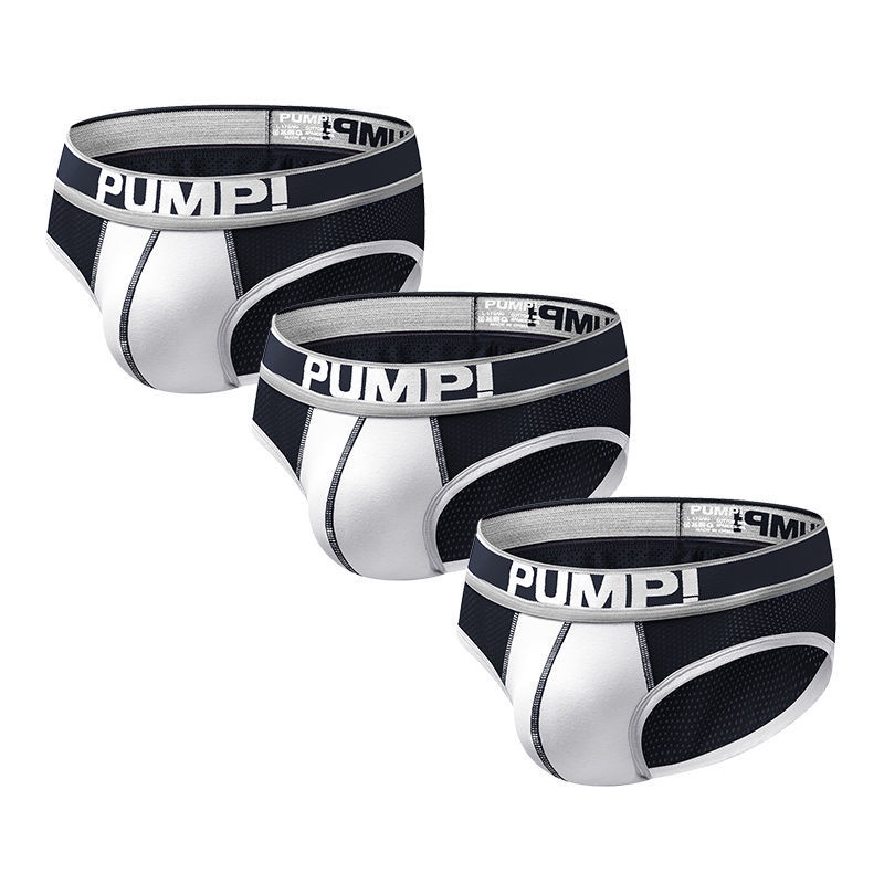 Quần Lót Thể Thao Lưng Thấp Phối Lưới Thoáng Khí Quyến Rũ Thời Trang Mùa Hè Cho Nam [20% Off]