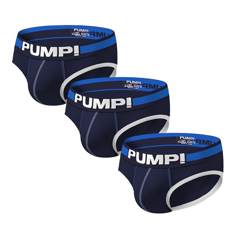 Quần Lót Thể Thao Lưng Thấp Phối Lưới Thoáng Khí Quyến Rũ Thời Trang Mùa Hè Cho Nam [20% Off]