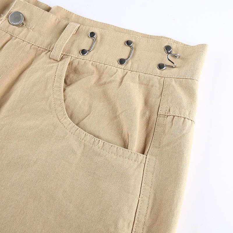 Quần Yếm Dây Rút Dáng Rộng Ôm Chân Có Thể Điều Chỉnh Phong Cách Mới Cao Cấp Thường Ngày Cho Bố Dan