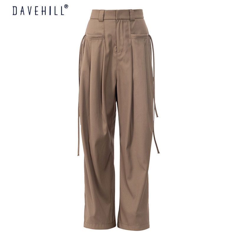 Quần Dài Lưng Cao Dáng Rộng Phong Cách Thời Trang Mùa Hè Mới 2023