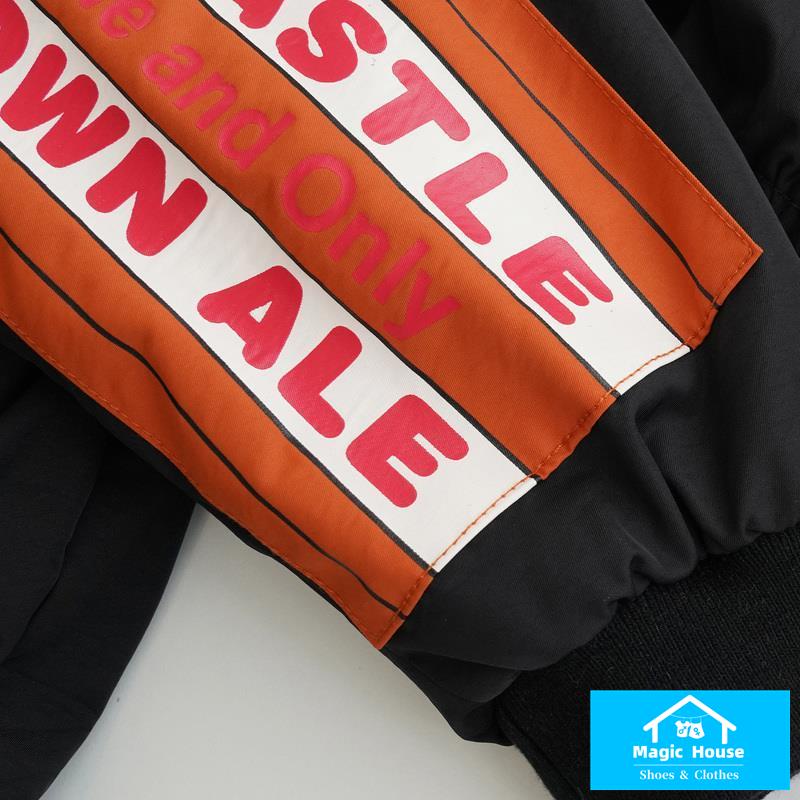 Áo Khoác Bóng Chày Phong Cách Mới 2023 Cho Bé Trai 1-7 Tuổi