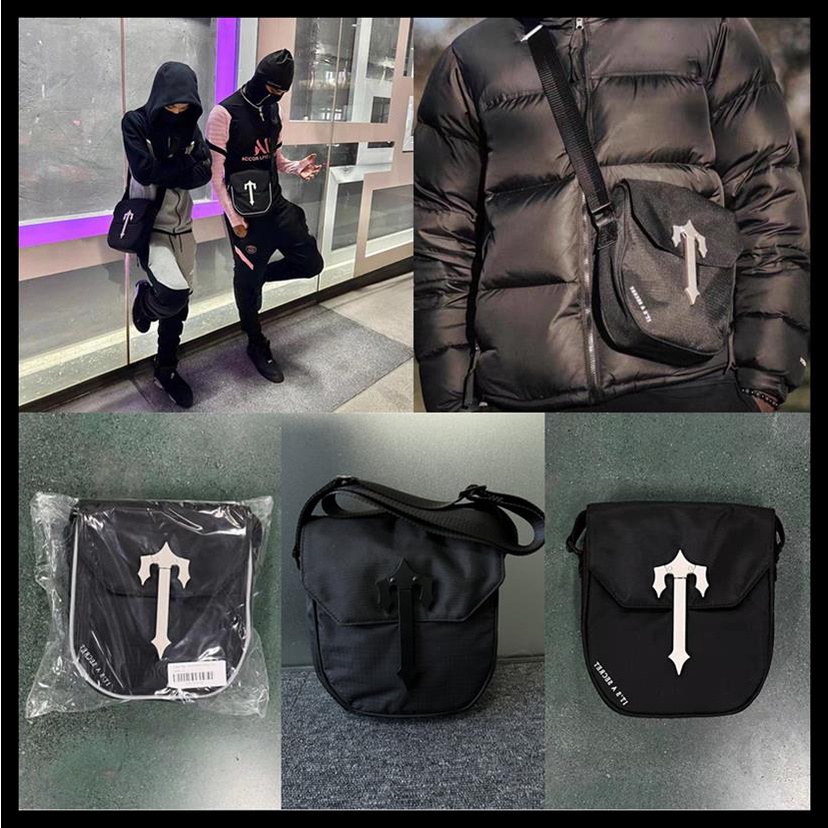 Trapstar Túi Đeo Vai Khóa Kim Loại Phong Cách London Phiên Bản Giới Hạn Thời Trang Mới Dành Cho Nam Và Nữ (3 Loại)