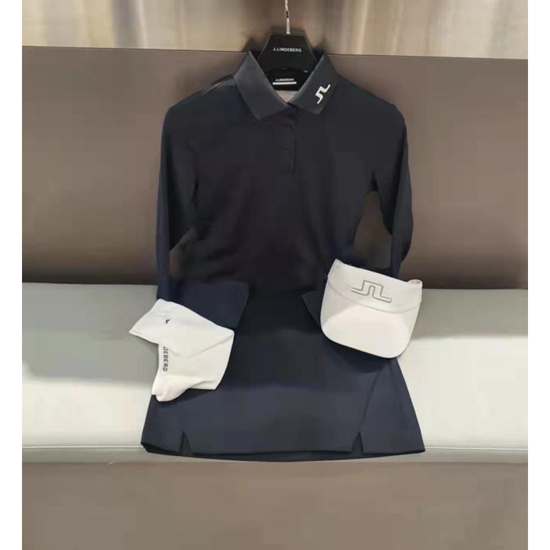 Áo Thun polo Dài Tay Phong Cách Hàn Quốc Mới Đánh golf Mùa Hè Dành Cho Nữ