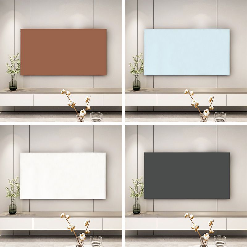 Tinh khiết màu Vỏ Bọc Hiện đại tấm phủ che tivi,Phong cách trung quốc Trang trí phòng khách Rèm tivi