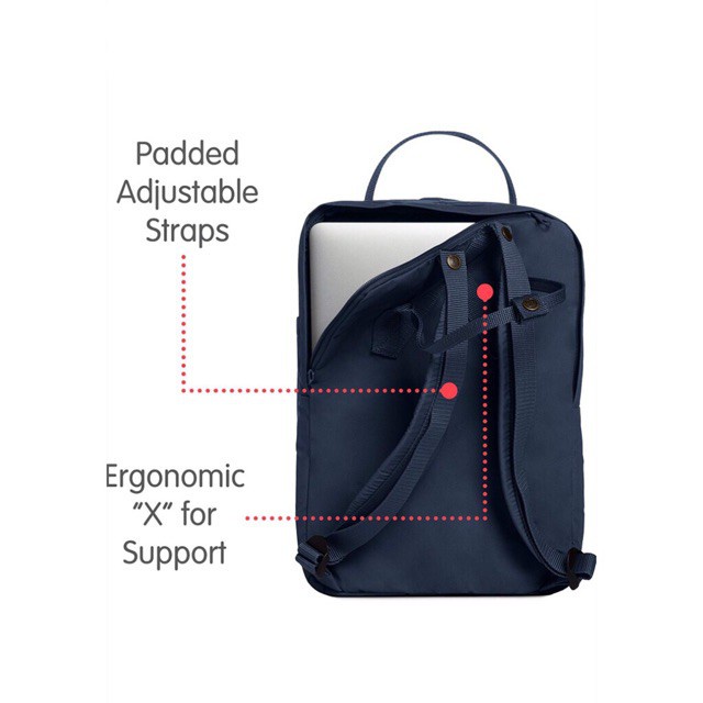 9 màu 🎉PROMO🎉🍒💯 máy tính xách tay đích thực 15 "17" kanken fjallraven kanken classic backpack