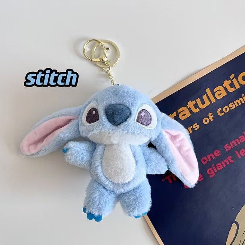 Móc Khóa Búp Bê Nhồi Bông Hình Stitch Dễ Thương