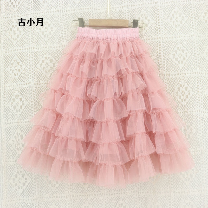 Chân Váy Gạc Mùa Hè Chính Hãng Phong Cách Mới Hàn Quốc Cho Bé Gái