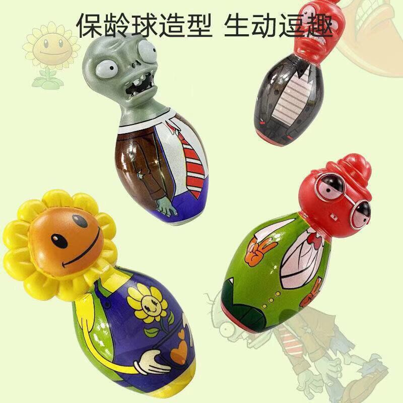 Súng Đồ Chơi Mềm In Hình Plants Pea Zombie Dành Cho Bé Trai