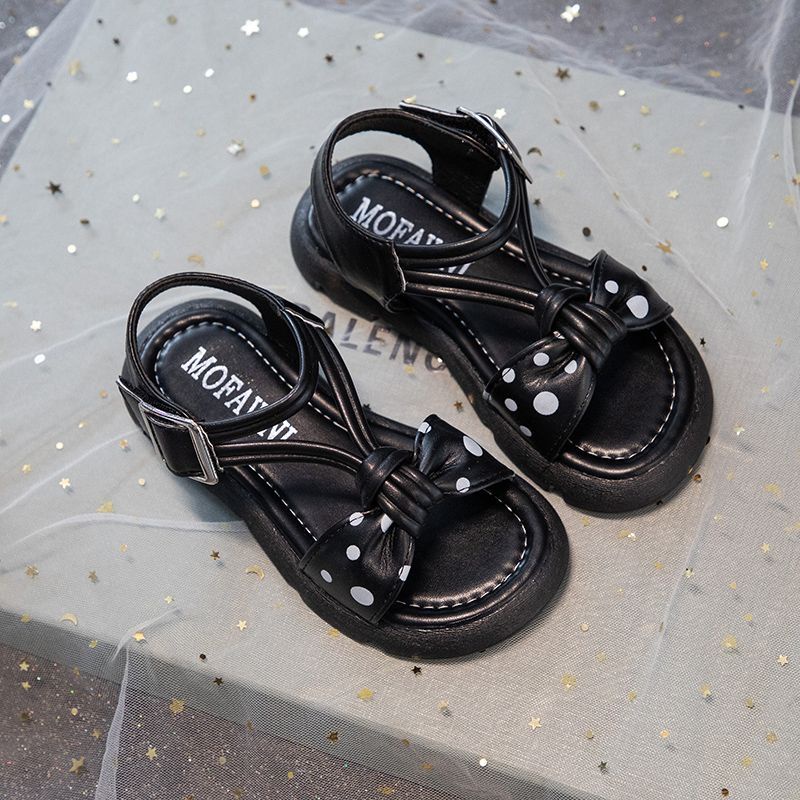 Giày Sandal Đế Mềm Phong Cách Công Chúa Thời Trang Đi Biển 2023 Cho Bé Gái