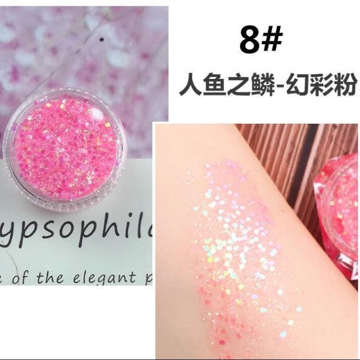 Miếng Dán Gel Kim Tuyến Lấp Lánh Trang Điểm Mắt