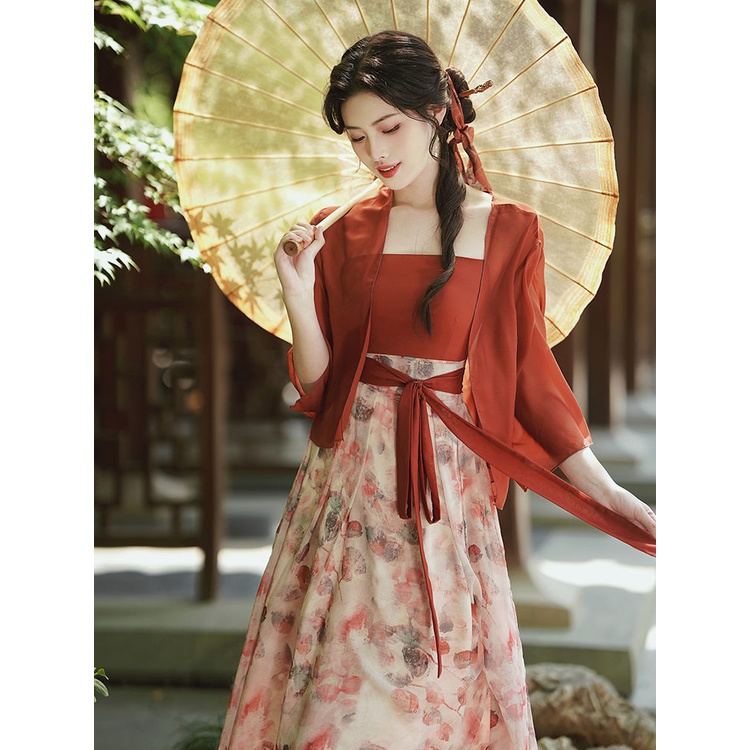 Bộ Hán Phục Phong Cách Trung Hoa Thời Trang Mùa Hè Mới 2023 Dành Cho Nữ