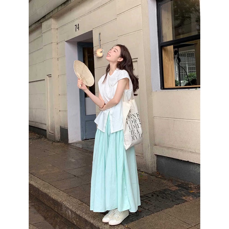 Set Áo Và Chân Váy Phong Cách Preppy Thời Trang Cho Nữ 6.6 Tuổi